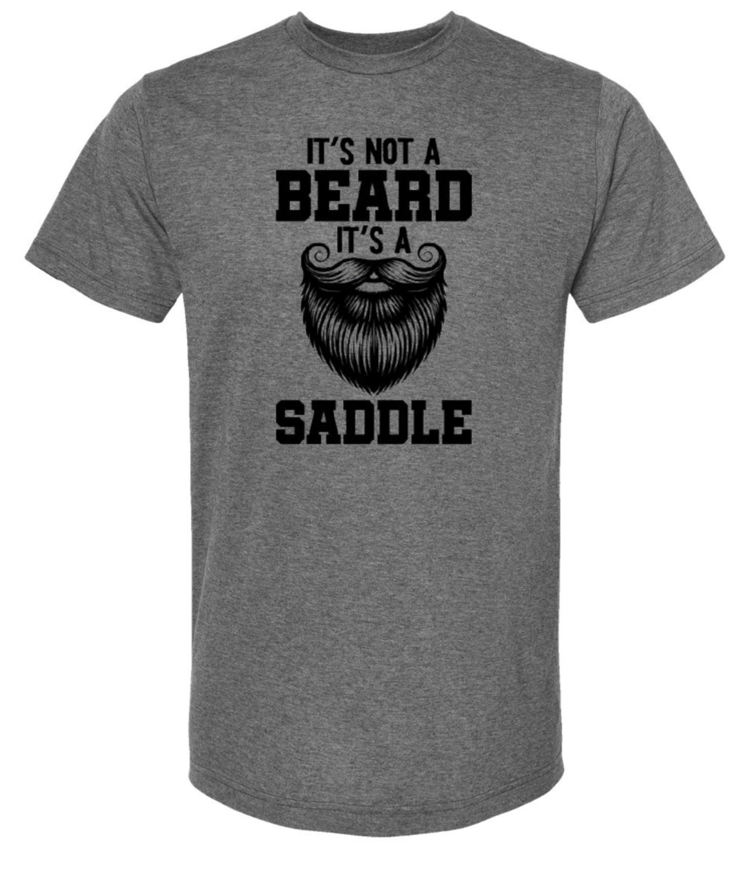 It’s not a beard it’s a saddle