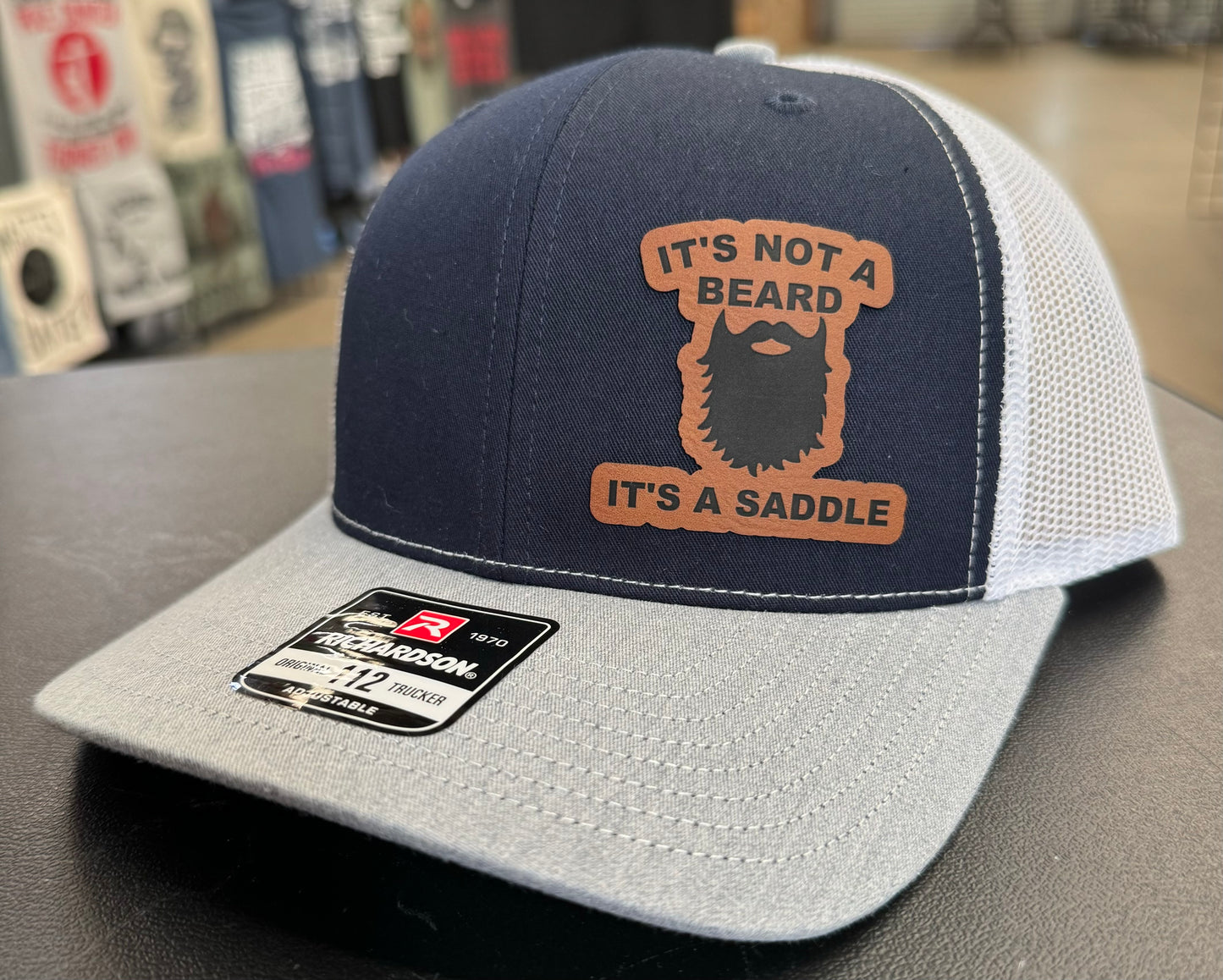 It’s not a beard it’s a saddle